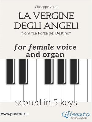 cover image of La Vergine degli Angeli--female voice & organ (in 5 keys)